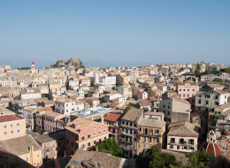 The fortresses of Corfu town